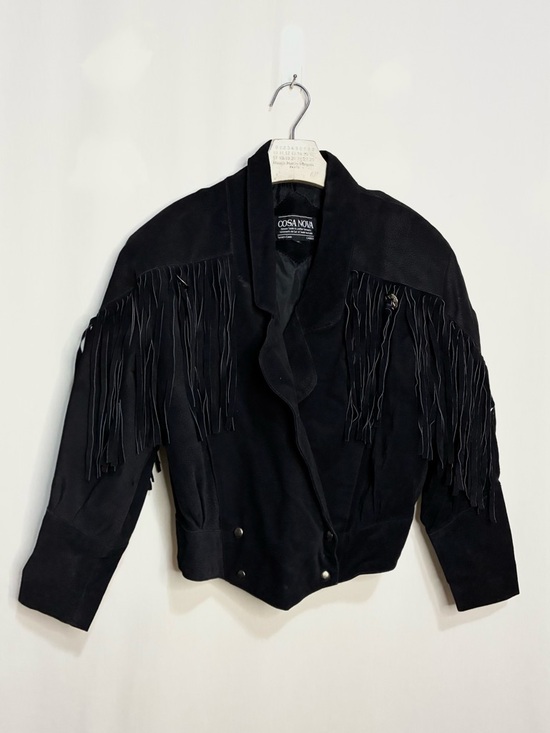 Vintage Jackets & Blazers - Vintage Suede Fringe Jacket